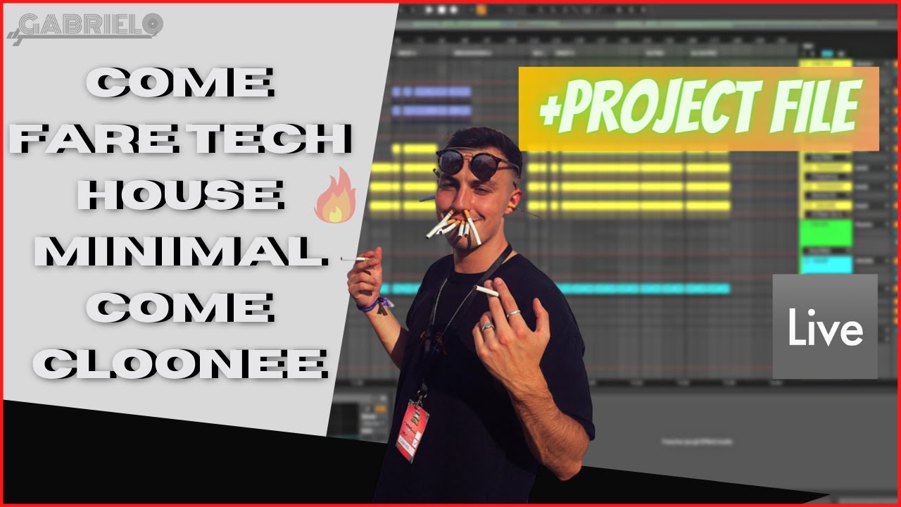 Come Fare MINIMAL TECH HOUSE Come CLOONEE | Tutorial Ableton ITA ...