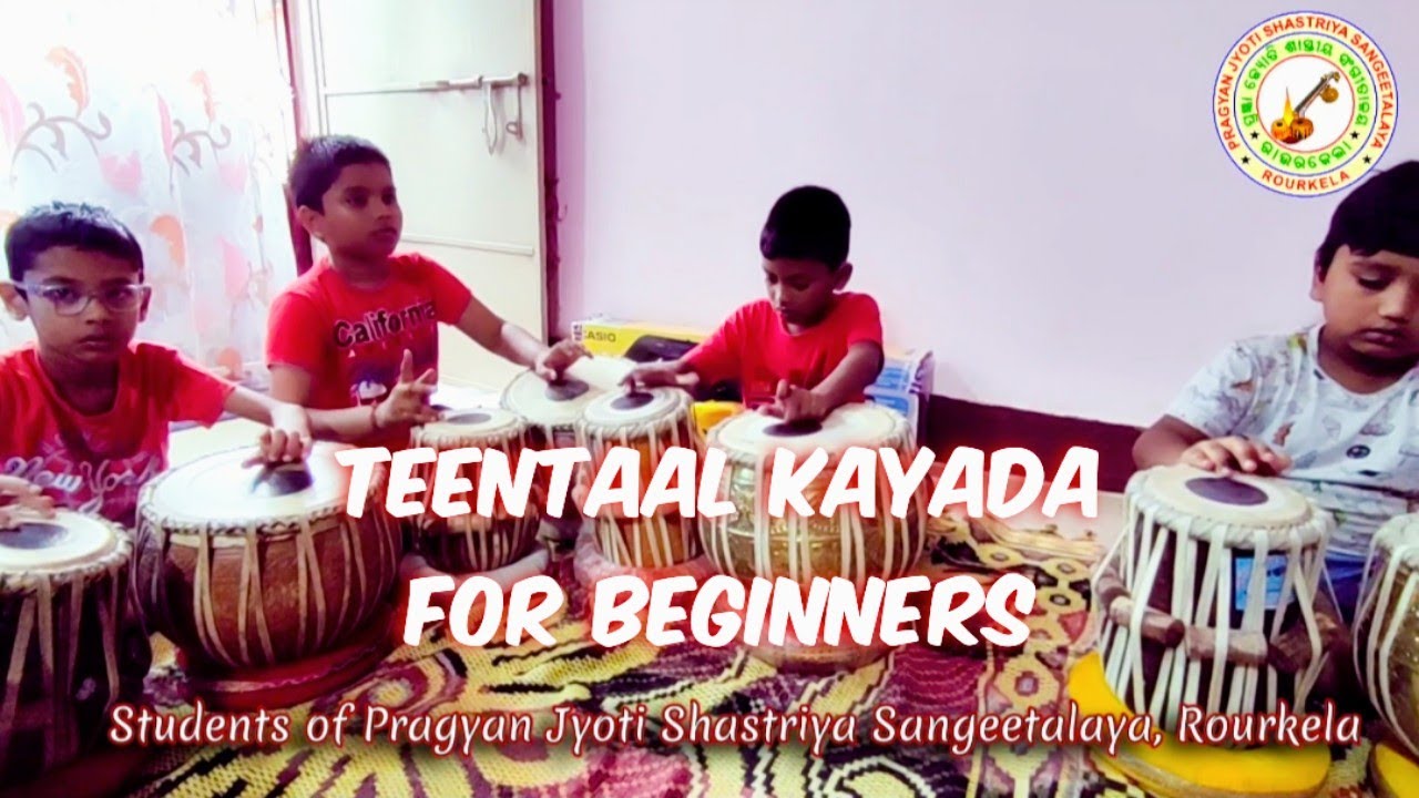 Teentaal #beginners #kayada #sudarsansahoo #hindustaniclassicalmusic # ...
