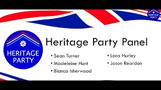 Taking Action Heritage Party Panel Members 2025