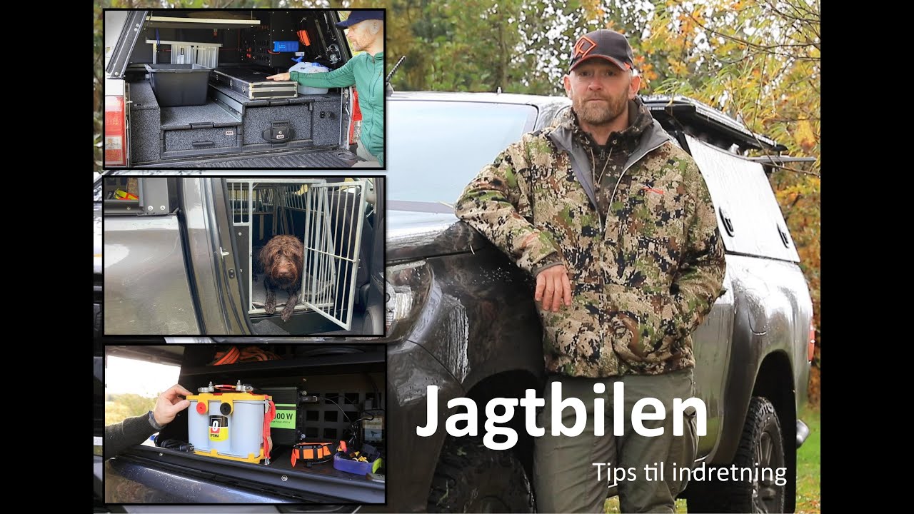 Jagtbilen - tips til indretning