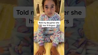 My Daughter Doesn’t Have 10 Fingers She has 11!! #shorts #short #shortvideo #jancyfamily