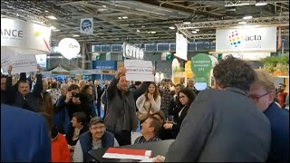 Salon de l'agriculture: huées et sifflets contre les ministres Béchu et Fesneau | AFP Images