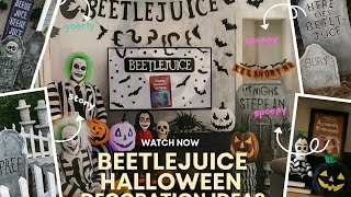 101+ Beetlejuice Halloween Decoration Ideas 2026 | DIY Yard, Wreath & Door Decor