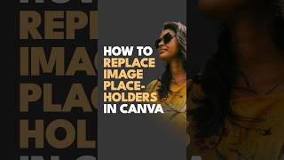 How to Replace Image Placeholders in Canva #canvatutorial #replaceimagesincanva #resizeimageincanva