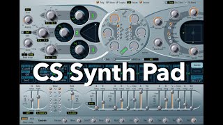 How to make CS Style Synth Pad with ES2 from start to finish - Logic Pro X Tutorial