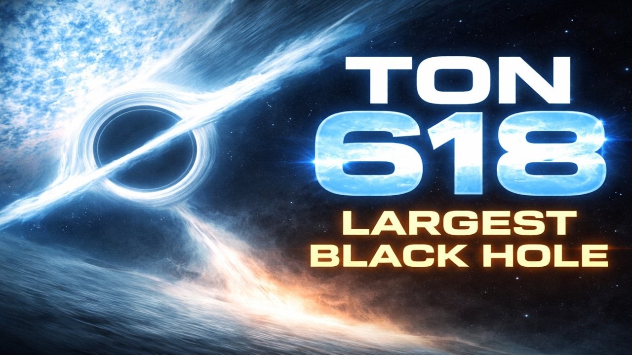 TON 618: The Largest Black Hole Ever Discovered - YouTube