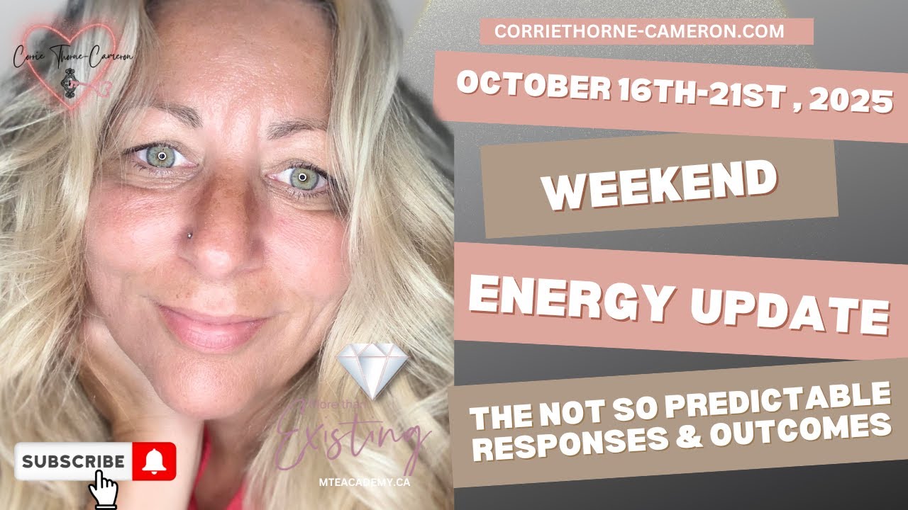 The Not So Predictable Responses & outcomes  Weekend Energy Update October 16th, 2025