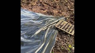 Installing Jelka mats on mud