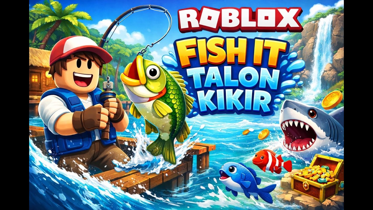 LIVE ROBLOX FISH IT #live #fishit #talon #livestream #war #fyp #gaming ...