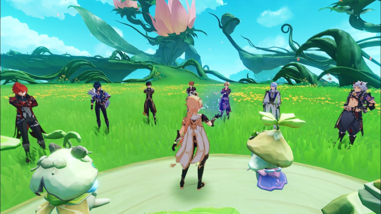 Good night from all my Genshin husbandos Genshin Korean voice teapot