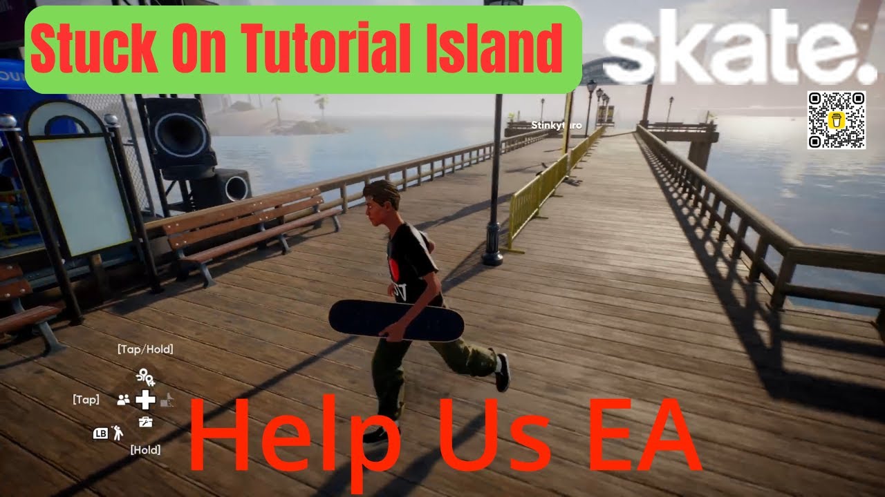 EA Skate. | Stuck On Tutorial Island | Help Us EA | 4K
