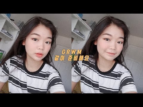GRWM 같이 준비해요::: 미국 고딩의 마지막 여름방학, 대학입시, ft. 더페이스샵 워터프루프 쿠션