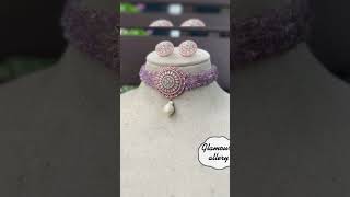 Jewellery design/chokar necklace design#trending#youtubeshorts#song#jewellery#necklace nec#viral#new