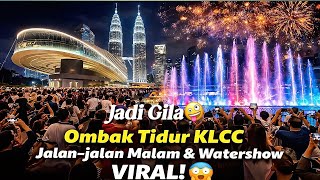 Download Lagu Dibuka Baru 😱 Lampu Hiasan  Ombak Mall | Klcc Park Malaysia | Kuala Lumpur 4K Walking Tour ❤️🇲🇾 MP3