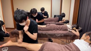 男性セラピストの本気のオイルマッサージ　Men's therapist oil massage technic