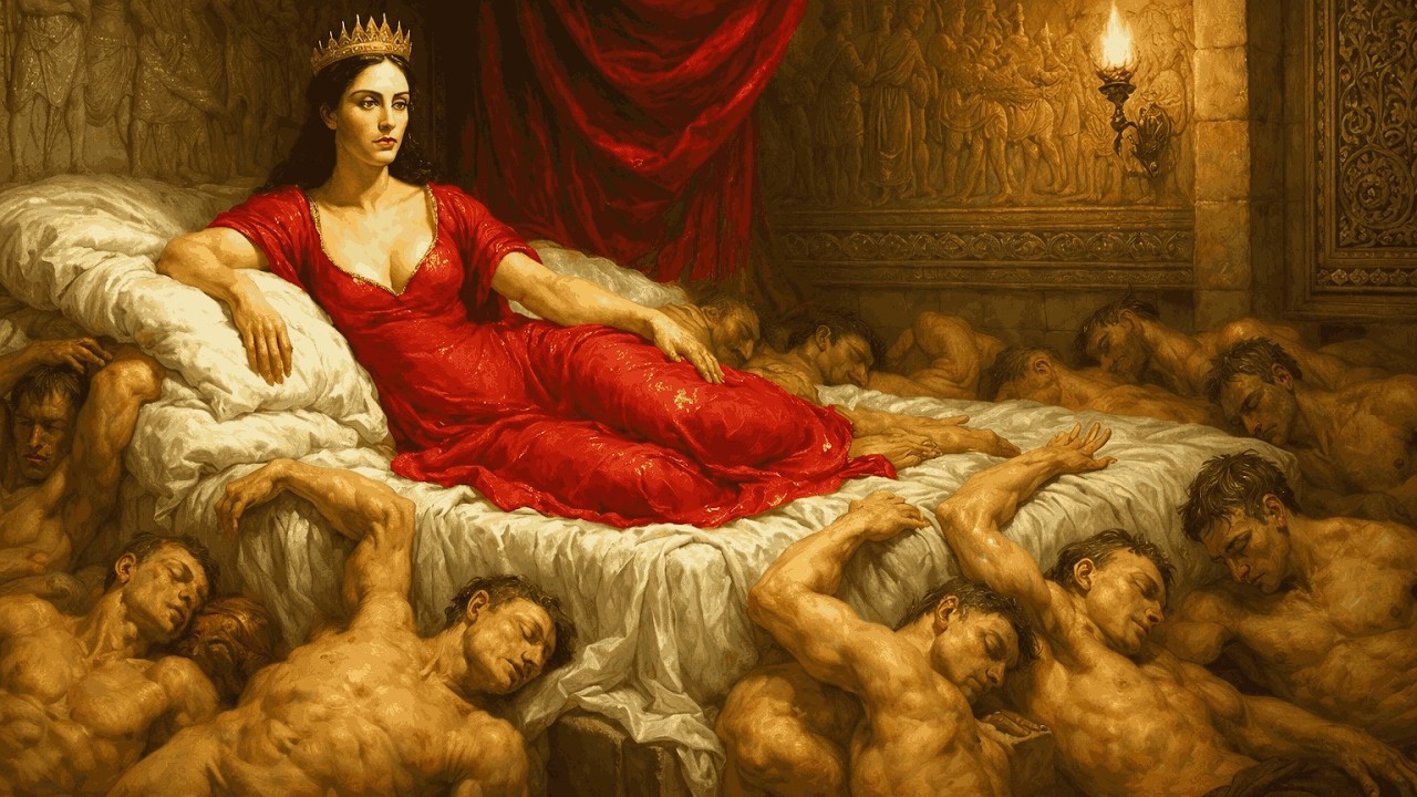 Sie schlief mit 100 Sklaven in einer Nacht – und sie alle starben bis zum Morgen.