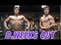 8 WEEKS OUT from my FIRST BODYBUILDING SHOW | WIN THE DAY!