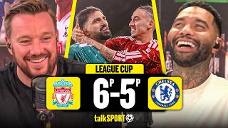 Jamie O'Hara & Jermaine Pennant REACT as Liverpool DOWN Chelsea on penalties in Carabao Cup!
