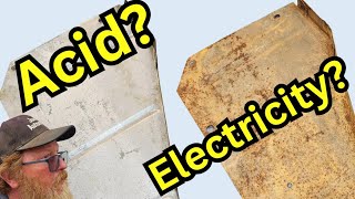 Acid vs Electricity: The Ultimate Rust Removal Test! 