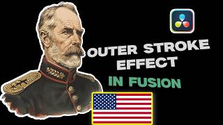 How to Add an Outline to a Transparent PNG in DaVinci Resolve Fusion