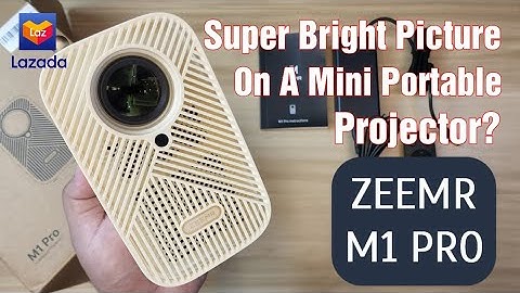 Xiaomi ZEEMR M1 Pro Projector Unboxing and Review