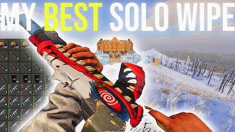 My Best Solo Wipe - Rust Console New Gen