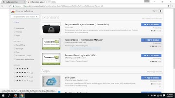 How to setup password in google chrome browser |  How to lock google chrome by password ?