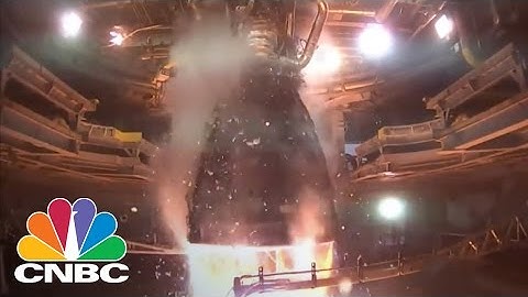 NASA Tests Latest SLS Rocket For Deep Space Exploration | CNBC