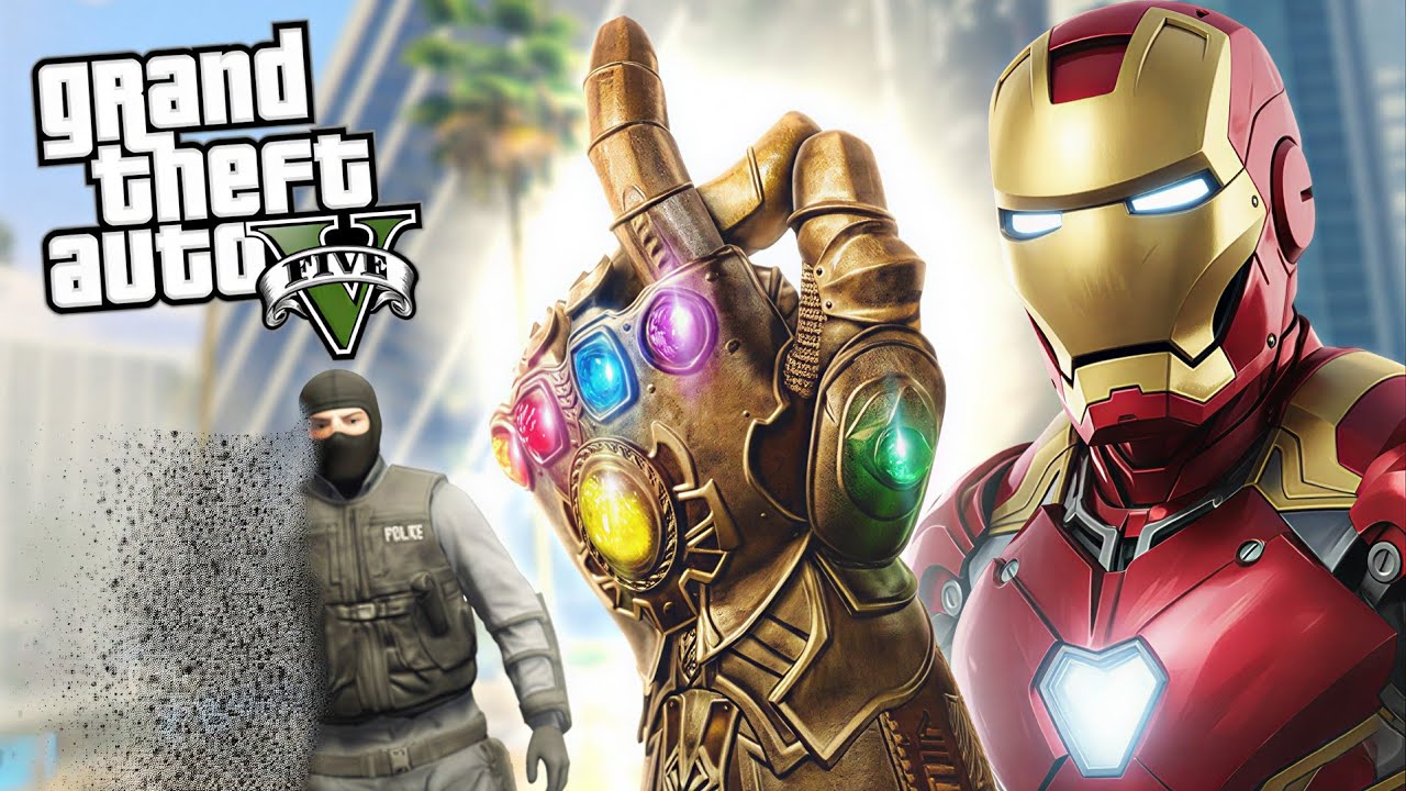 GTA 5 BUT I BECAME IRON MAN & SUPERMAN 😱🔥