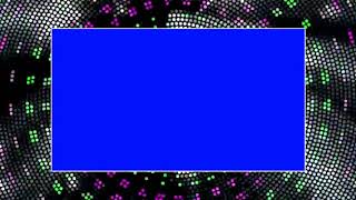 Dance Circles Lights Party HD VJ Video Background Free Green Screen Features