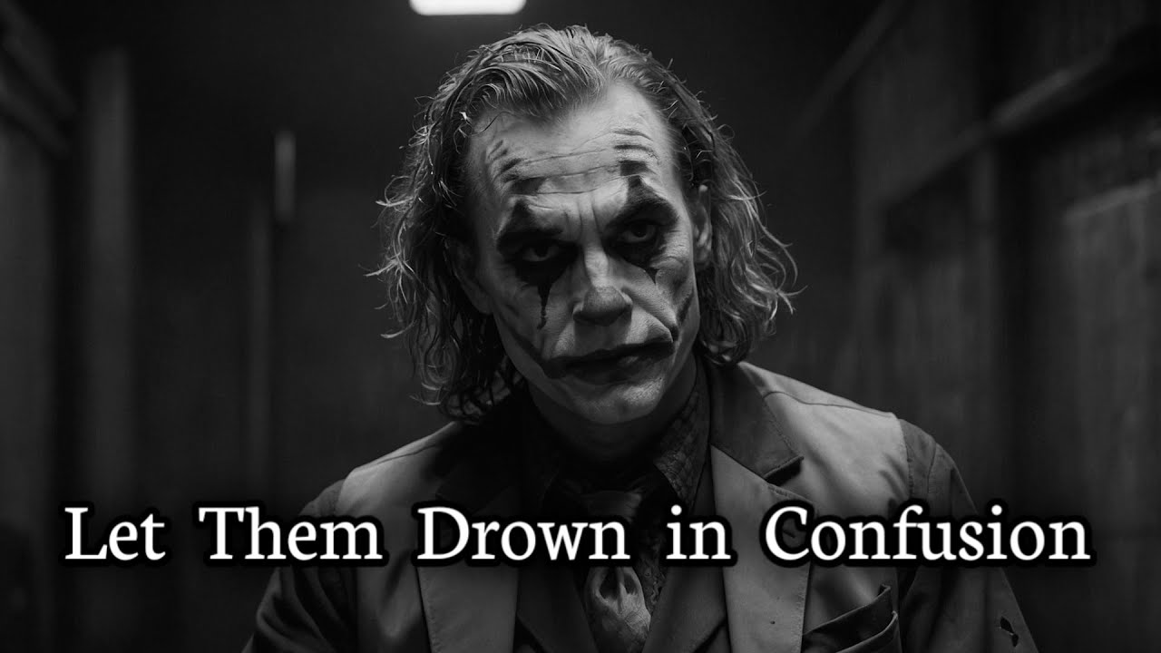 Let Them Drown in Confusion, They Set This Fire Themselves