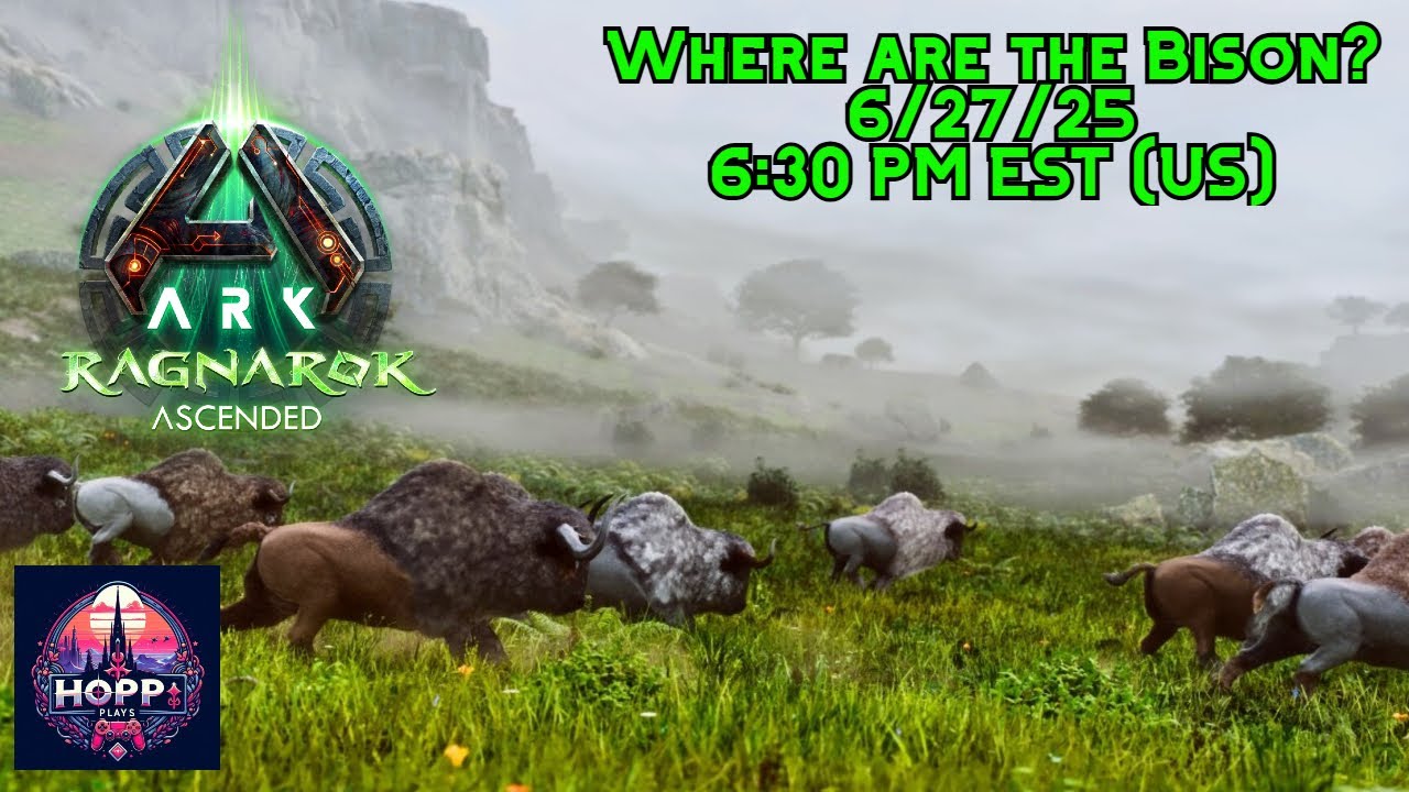 ASA RAGNAROK ASCENDED - Where Are The Bison? - YouTube