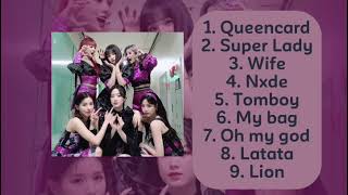 (G)I-DLE Best songs (2024) Sped up #gidle #playlist #spedup