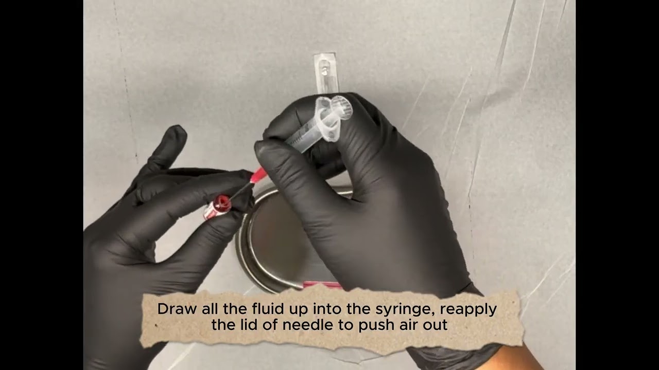 Preparing a B12 Needle: A step by step guide for B12 Injections