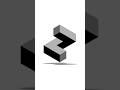 3D logo design in Coreldraw || learn Coreldraw #shorts #coreldraw #logo