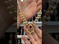 Most Awaiting Beautiful swaroski pearls mala Restocked✅semi precious beads mala❤️✅#new #today #gold