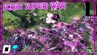 Scrin Super WAR : C&C 3 Tiberium Wars , Tiberium Essence MOD , Multiplayer Gameplay