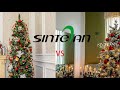 Fir flocked Christmas tree vs. thin pine needle tree, 2022 SINTEAN present, which one do you choose?