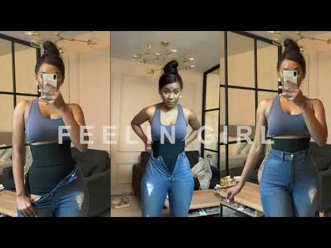 FeelinGirl Waist Trainer for Women Sauna Belt Tummy Wrap Plus