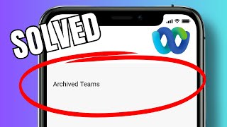 How to view archived team in WebEx