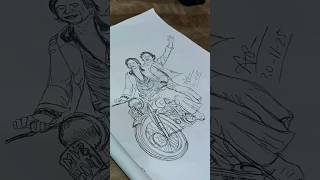 Jai Veeru Sketch || #sholay #amitabh #art #artist #sketch #viral #dharmendra #bollywood #shortvideo