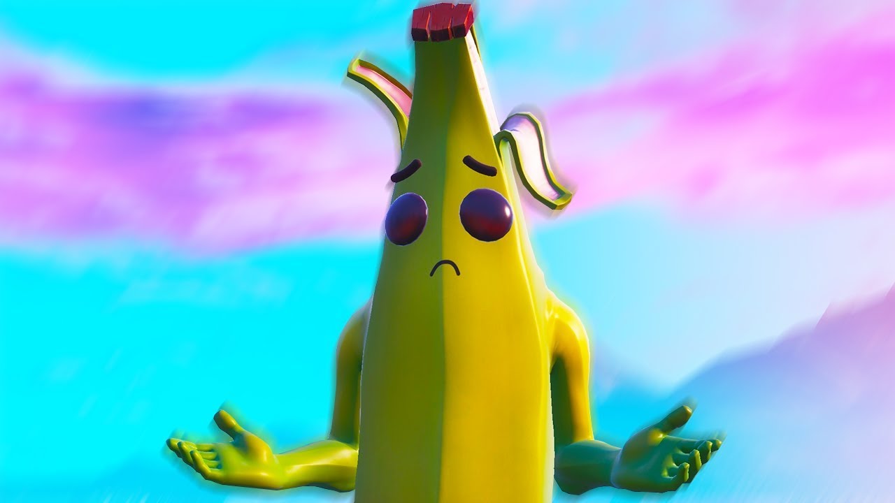 Fortnite BUT I Can ONLY Kill BANANAS (Season 8 Skin) - YouTube