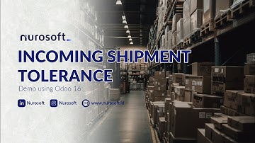 Odoo 16 Incoming Shipment Tolerance Demo by Nurosoft