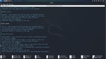 how to set up proxy chains with TOR in Linux