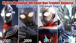 Urutan Menonton Ultraman Neo Frontier Universe Sesuai Timeline Kronologi