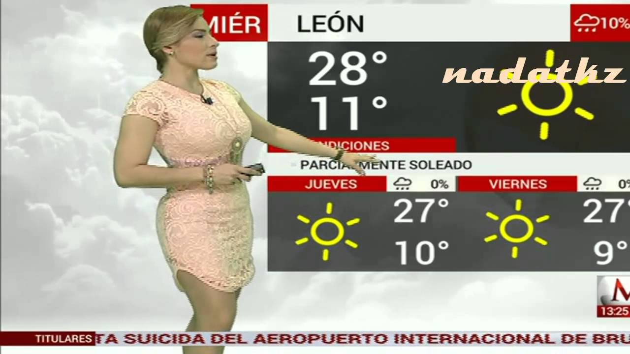 Zelenny Ibarra sexy vestido rosa & sexy legs - Milenio