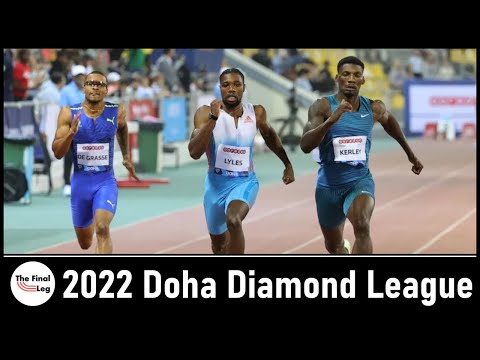 2022 Doha Diamond League Sprints & jumps Recap 