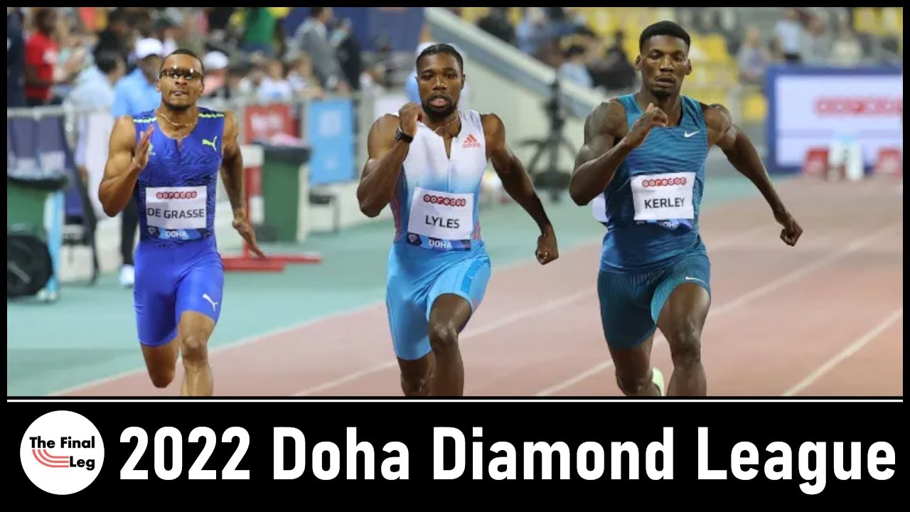 2022 Doha Diamond League Sprints and jumps Recap