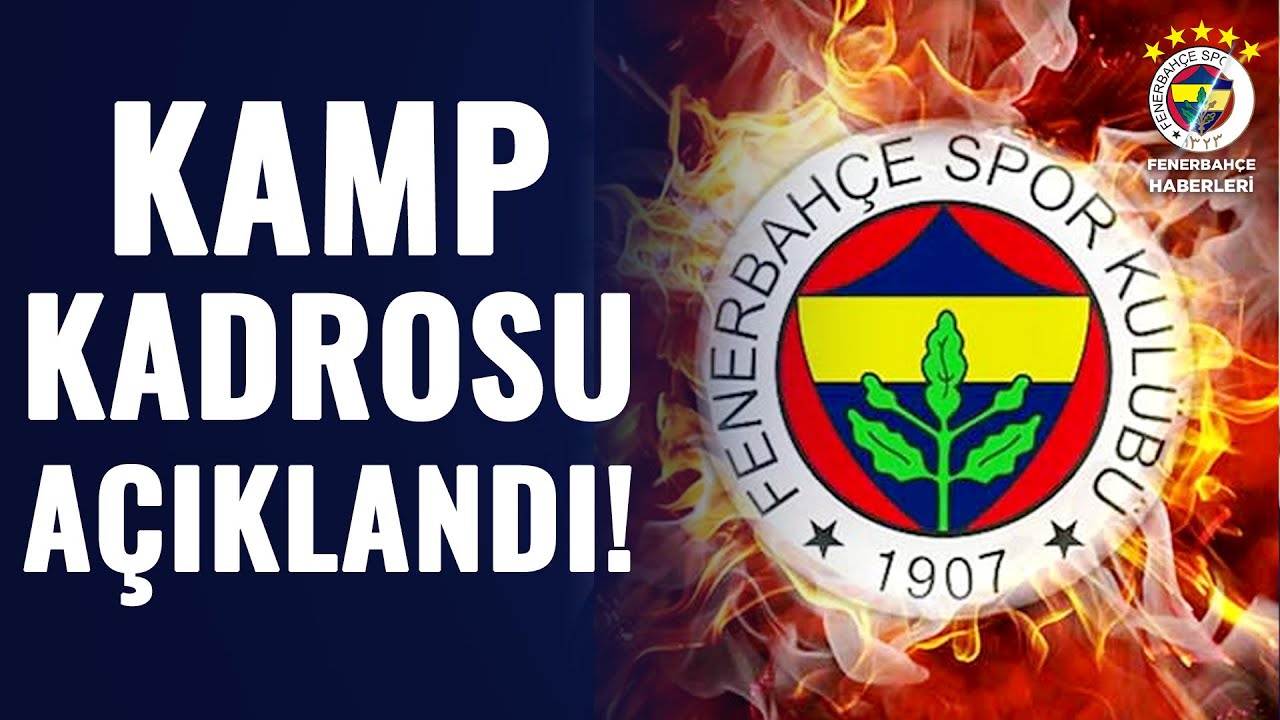Fenerbahçe'nin Alanyaspor Maçı Kamp Kadrosu Açıklandı! 'O' İsimler Kadroya Alınmadı!