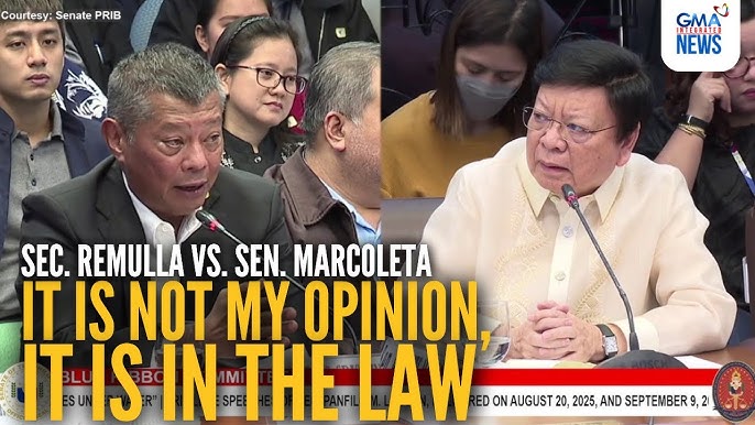 Sec. Remulla, Sen. Marcoleta debate over Witness Protection Program criteria | GMA Integrated News